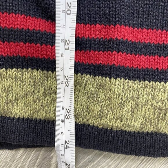 Vintage Sag Harbor Floral Embroidered Grannycore Robin Cardigan Vest Sz Large - Picture 4 of 5